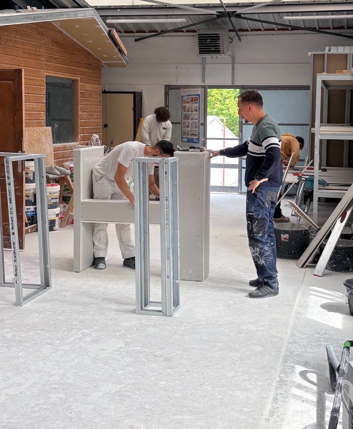 Cours de formation en enduit et peinture
